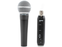 Shure SM58-X2U Cardioid dynamic mic with X2U usb adapter