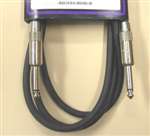 Quantum Audio  SQI-6 Guitar/Instrument Cable -1/4 in TS to 1/4 in TS, 6 Ft.,