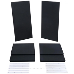 ProSoCoustic Standard Room Series Basic Kit, Black ProSoCoustic Standard Room Series Basic Kit, Black