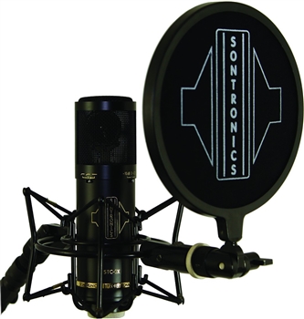 Sontronics STC-3X Pack Black - Switchable Cardioid/Omni/Figure8 Condenser Microphone