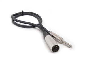 Hosa STX-310M - XLRM to Metal 1/4-inch TRS Cable - 10 ft.