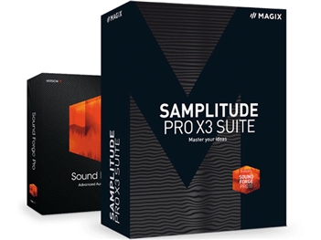 Magix Samplitude Pro X3 Suite Crossgrade (any audio program) (Download)