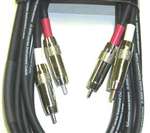 Quantum Audio UPX2-6, Dual RCA to RCA Cable, 6 Ft.