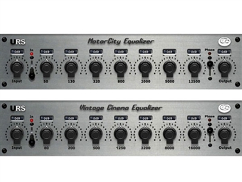 URS M series EQ Bundle Native - Motor City and Vintage Cinema Equalizers (Download Version)