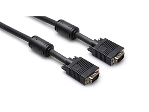 VGA-515 VGA Cable, DE15 to Same, 15 ft, Hosa