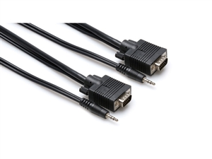 VGM-525 VGA AV Cable , DE15 to Same, 25 ft, Hosa