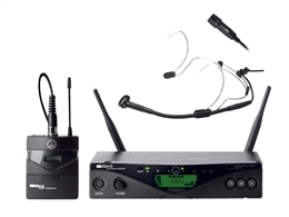 AKG WMS470 Presenter Set with CK99 lavalier, C555L headset mic