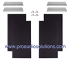 ProSoCoustic WRP-BPB-BK WaveRoom Pro Big Panel Booster Kit - Black