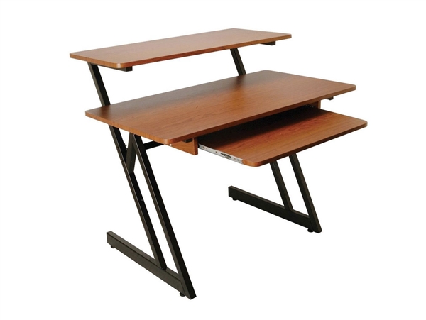 On-Stage WS7500RB Wood Workstation (Rosewood & Black Steel Finishes) Stands