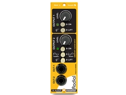 Radial Engineering X-Amp Dual Output Re-Amper for 500 Series