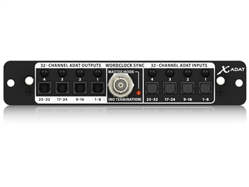 Behringer X-ADAT - 32- Channel ADAT / Wordclock Expansion Card for X32