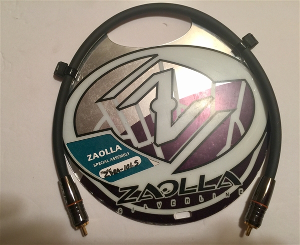 Zaolla ZDRA-105 - SPDIF Cable. 75 Ohm. RCA to RCA - 5 Ft.