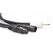 Zaolla ZSRC-203 Insert Cable. 1/4 TRS to XLRM/XLRF. 3 Ft.