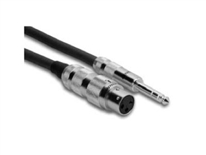 Zaolla ZSX-110F XLRF to 1/4" TRS Cable, 10 Ft.