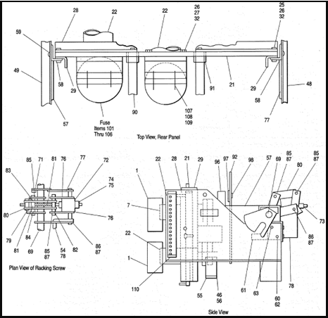 15-171-063-018 or 15171063018 Nut (.375-16) (Item # 47) For RL Low Voltage Circuit Breaker