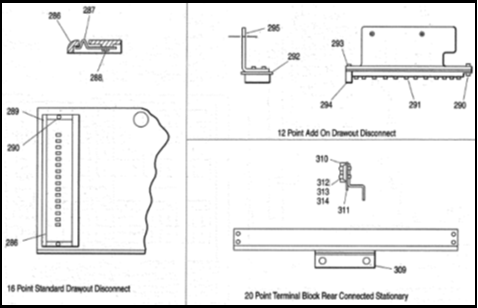 15-171-074-012 or 15171074012 Screw (Item # 321) For RL Low Voltage Circuit Breaker