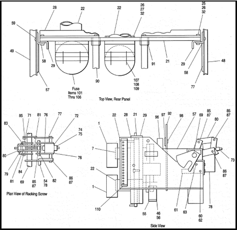 18-658-143-248 or 18658143248 Angle (Item # 28A) For RL Low Voltage Circuit Breaker