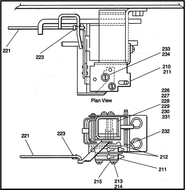 18-721-497-006 or 18721497006 Solenoid  24VDC Int. (Item #226) For RL Low Voltage Circuit Breaker by Voyten Electric