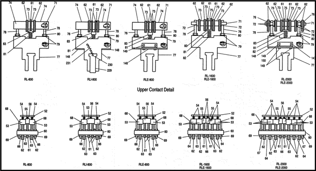 18-755-707-006 or 18755707006 Spacer (Item # 66) For RL Low Voltage Circuit Breaker