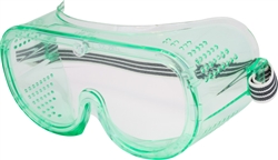 Perforated Chemical Impact Goggle with Indirect Ventilation