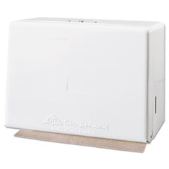 Georgia Pacific White Singlefold Towel Dispenser