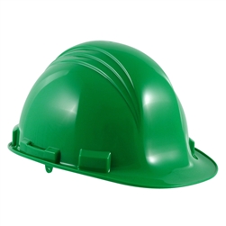 Safety Zone Green Hard Hat