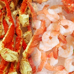 Alaskan King Crab / P&D Shrimp