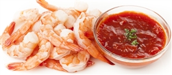 Jumbo P&D Shrimp & Cocktail Sauce