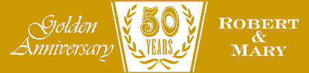 Golden Anniversary Banner