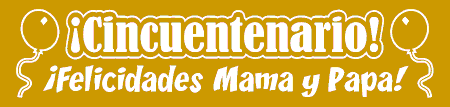 Cincuentenario Banner