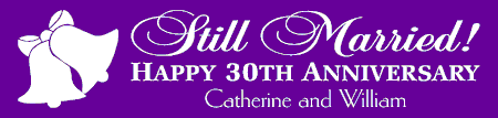 Still Married Anniversary Banner