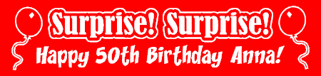 Birthday Banner Surprise 2