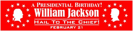 A Presidential Birthday Banner 1