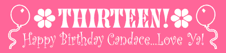 Birthday Teen Age Custom 2 Banner