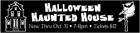 Haunted House Halloween Banner 1