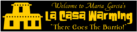 La Casa Warming Humorous Banner