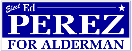 Serif Style Alderman Political Campaign Banner