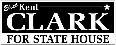 Serif Style State House Political Campaign Banner