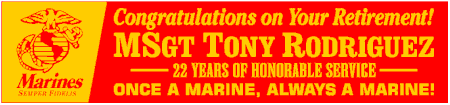 Marines Retirement Banner 1