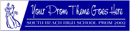 School Prom Formal 2 Banner