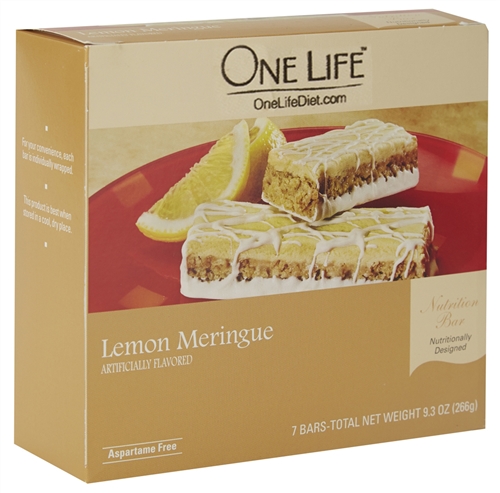 Lemon Meringue Protein Bars