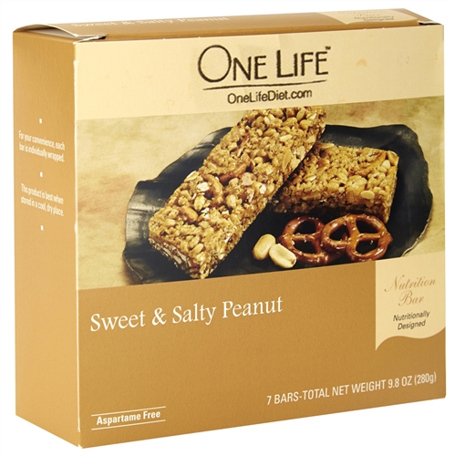 Sweet & Salty Peanut Protein Bars