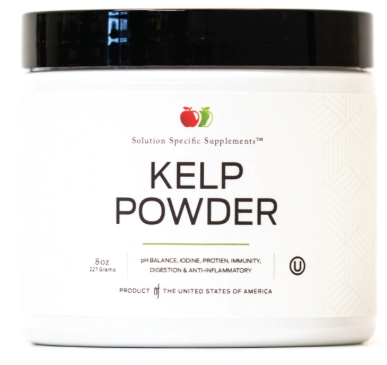 Organic Sea Kelp Powder - 8oz (227g) Bulk Thyroid Support Supplement