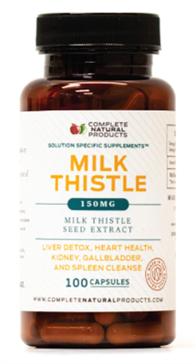 Pure Milk Thistle Seed Powder Extract - 100 Caps