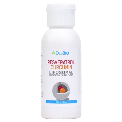 Liposomal Resveratrol Curcumin (3 FL oz, 90ml)
