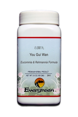 You Gui Wan - Granules (100g)- Out of stock [Available mid-January] - Suggested replacement: Ba Wei Di Huang Wan