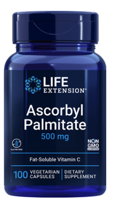 Ascorbyl Palmitate (500 mg, 100 vegetarian capsules)