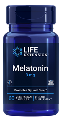 Melatonin (3mg, 60 vegetarian capsules)