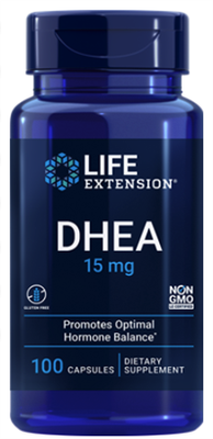 DHEA (15 mg, 100 Caps)