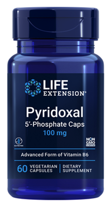 Pyridoxal 5'-Phosphate Caps (100 mg, 60 vegetarian capsules)